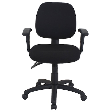 Global Industrial Mid Back 24/7 Fabric Task Chair 695505